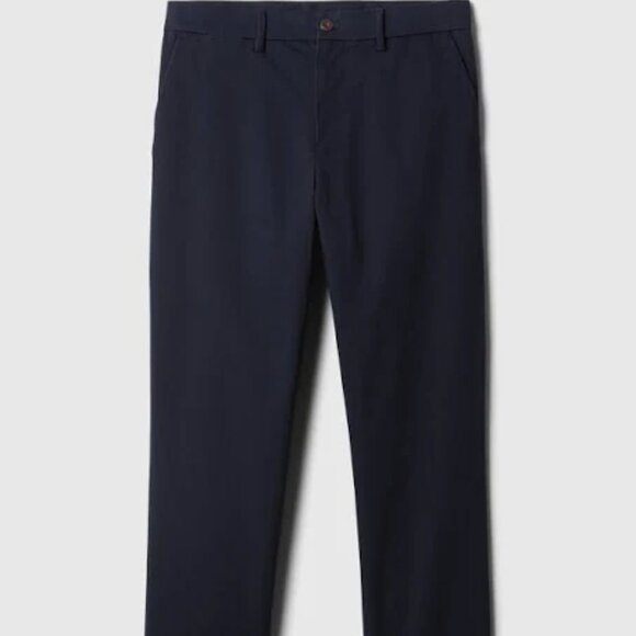 GAP Men’s Essential Khaki Slim Navy Blue Size 31x32 - Picture 2 of 8